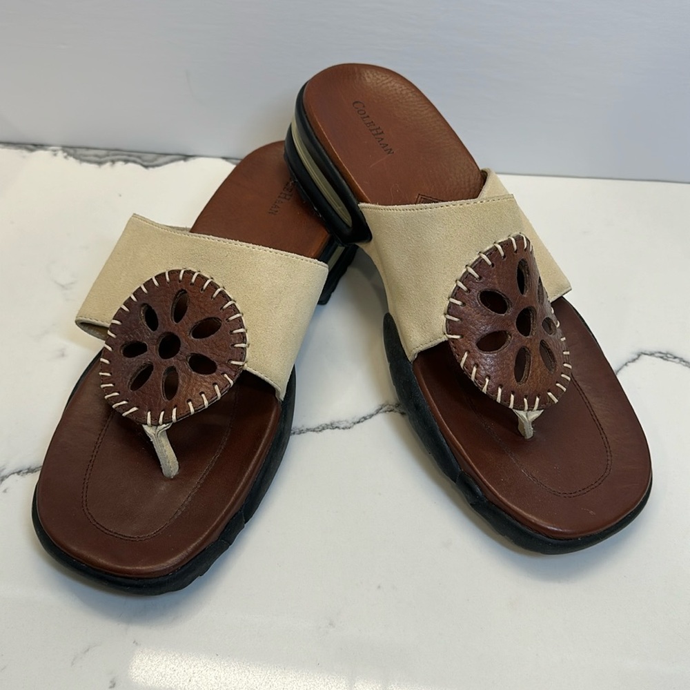 Cole Han NikeAir Thongs Slippers Sandals Sz 10
